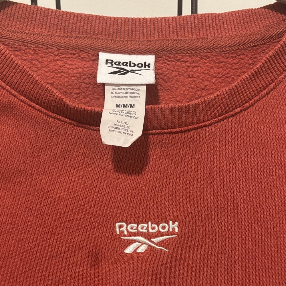 Reebok Red Sweater - Picture 2 of 4